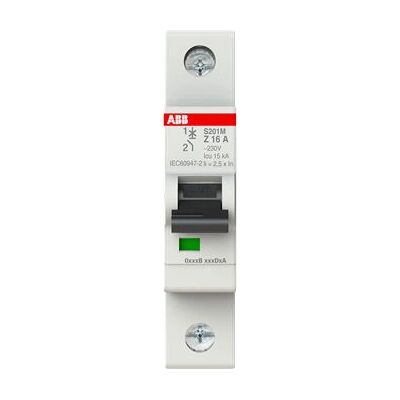 ABB - S 200 M - 1-polig - 10 kA - Leitungsschutzschalter ABB - S 200 M - 1-polig - 10 kA - Leitungsschutzschalter