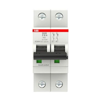 ABB - S202M-Z32 - 2P - 32A - Schutzschalter ABB - S202M-Z32 - 2P - 32A - Schutzschalter