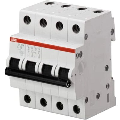 ABB SH204-C16 4P 16A Kurve C - Sikring ABB SH204-C16 4P 16A Kurve C - Sikring