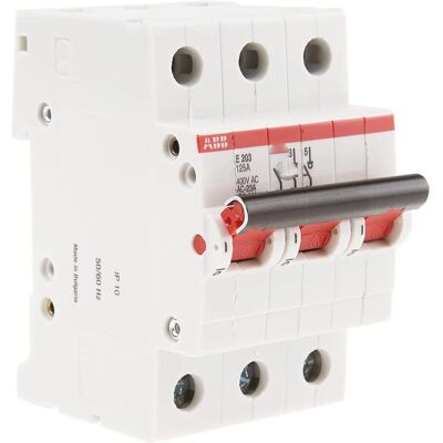ABB E203/125R Interruptor de 3 polos 125A - Accesorios electrónicos ABB E203/125R Interruptor de 3 polos 125A - Accesorios electrónicos