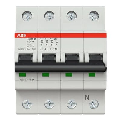 ABB - S200M - 2-polig - IP20 - Leitungsschutzschalter ABB - S200M - 2-polig - IP20 - Leitungsschutzschalter