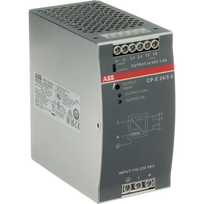 ABB Netzteil - 24V DC 5A DIN-Schiene - Netzteil ABB Netzteil - 24V DC 5A DIN-Schiene - Netzteil