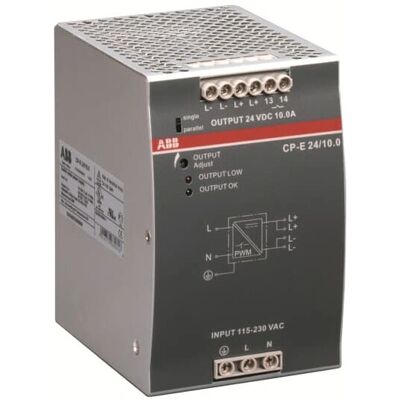 ABB CP-E 24/10.0 Netzteil - 24V 10A, Grau ABB CP-E 24/10.0 Netzteil - 24V 10A, Grau