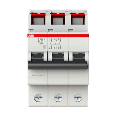 ABB 2CDS253002R0205 Interruptor de protección B 20A - Interruptor ABB 2CDS253002R0205 Interruptor de protección B 20A - Interruptor