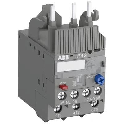 Relé eléctrico ABB TF42-29 - Protección contra sobrecarga - Gris Relé eléctrico ABB TF42-29 - Protección contra sobrecarga - Gris