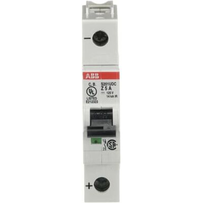 ABB S201UDC-Z5 5A Leitungsschutzschalter - Miniatur, 1 Modul ABB S201UDC-Z5 5A Leitungsschutzschalter - Miniatur, 1 Modul