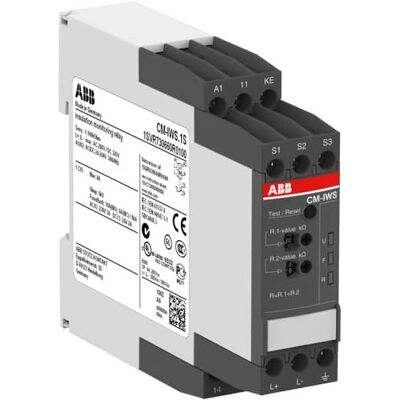 ABB CM-IWS.1S Relais de Surveillance d'Isolation - Compact et Fiable ABB CM-IWS.1S Relais de Surveillance d'Isolation - Compact et Fiable