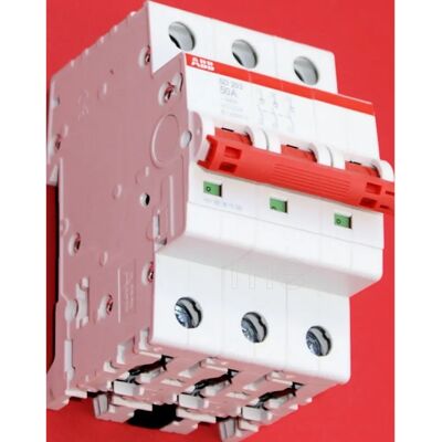 ABB SD203/50 Lasttrennschalter - 3-polig, 50A, Grau ABB SD203/50 Lasttrennschalter - 3-polig, 50A, Grau