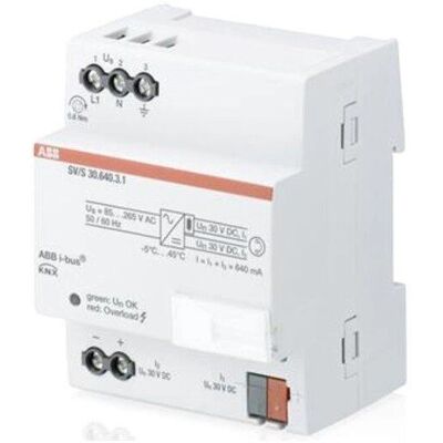 ABB Alimentation électrique SV/S 30.640.3.1 - 640mA, KNX, 85-265V AC - Publicité ABB Alimentation électrique SV/S 30.640.3.1 - 640mA, KNX, 85-265V AC - Publicité