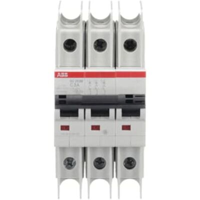 ABB SU203M-K4 Leitungsschutzschalter - 3-polig 10kA 4A UL/IEC/CSA ABB SU203M-K4 Leitungsschutzschalter - 3-polig 10kA 4A UL/IEC/CSA
