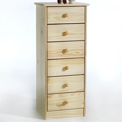 Idimex Kiefer Vintage Kommode - Schubladenschrank Idimex Kiefer Vintage Kommode - Schubladenschrank