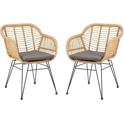 Brand Modell - Gartenstühle mit Rattan-Design Brand Modell - Gartenstühle mit Rattan-Design