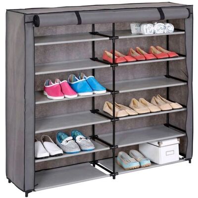 Meuble à chaussures en tissu Viola 12 étagères - Mobilier - Publicité Meuble à chaussures en tissu Viola 12 étagères - Mobilier - Publicité