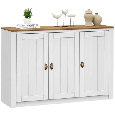 Idimex Bolton Buffet - 3 Portes, Style Classique, 130x88x40 cm - Publicité Idimex Bolton Buffet - 3 Portes, Style Classique, 130x88x40 cm - Publicité
