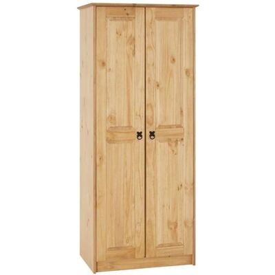 Armoire Idimex BARRIO - Pin rustique - 175x73x50cm - Publicité Armoire Idimex BARRIO - Pin rustique - 175x73x50cm - Publicité
