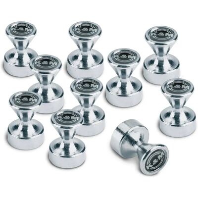 K&M 11581 Aimant Nickel - Aimant Voiture - 10 pcs - Publicité K&M 11581 Aimant Nickel - Aimant Voiture - 10 pcs - Publicité