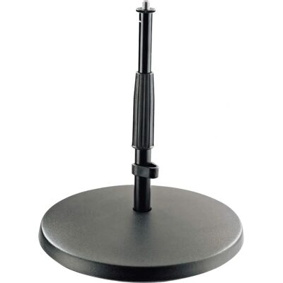 K&M 23320 Mikrofonstativ - Schwere Gusseisenbasis - 3/8" - 217-347mm K&M 23320 Mikrofonstativ - Schwere Gusseisenbasis - 3/8" - 217-347mm