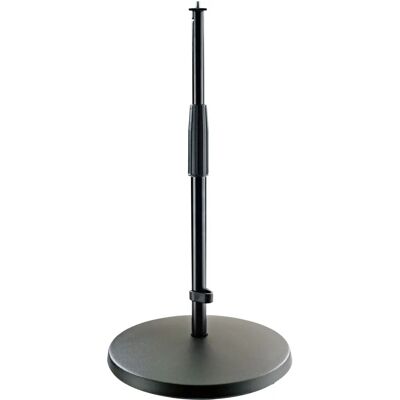 Support de microphone en fonte d'acier K&M 23323 - Support microphone - Publicité Support de microphone en fonte d'acier K&M 23323 - Support microphone - Publicité