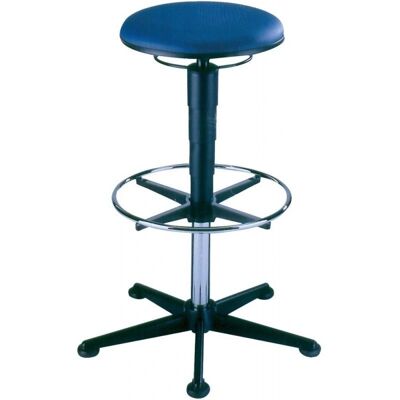 Taburete Bimos - Modelo 9469-6801 - Tela, Negro, 570-850mm H Taburete Bimos - Modelo 9469-6801 - Tela, Negro, 570-850mm H
