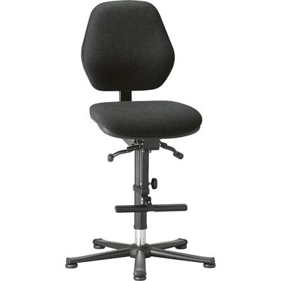 Bimos ergonomischer Bürostuhl - Grau Stoff, höhenverstellbar, Drehfunktion Bimos ergonomischer Bürostuhl - Grau Stoff, höhenverstellbar, Drehfunktion
