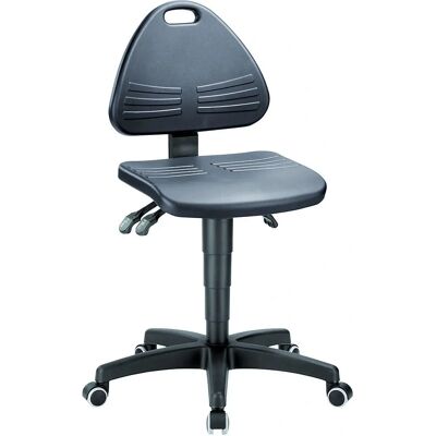 bimos Bürostuhl mit PU-Schaum, Rollen, 430-600mm Höhenbereich - Bürostuhl bimos Bürostuhl mit PU-Schaum, Rollen, 430-600mm Höhenbereich - Bürostuhl