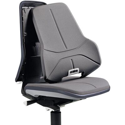 Cuscini per sedia da ufficio NEON - 2 pezzi, Nero Cuscini per sedia da ufficio NEON - 2 pezzi, Nero