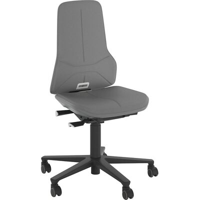 Silla giratoria de trabajo NEON - Gris y Verde Silla giratoria de trabajo NEON - Gris y Verde