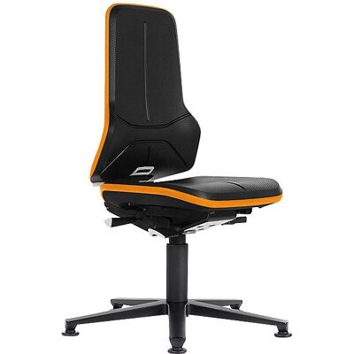 Sedia da ufficio ESD Neon bimos con nastro flessibile arancione - Sedia da ufficio Sedia da ufficio ESD Neon bimos con nastro flessibile arancione - Sedia da ufficio