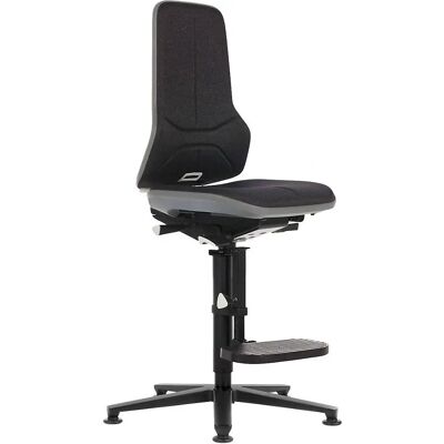 chaise de bureau ergonomique bimos NEON - pivotante, réglable en hauteur, gris - Publicité chaise de bureau ergonomique bimos NEON - pivotante, réglable en hauteur, gris - Publicité