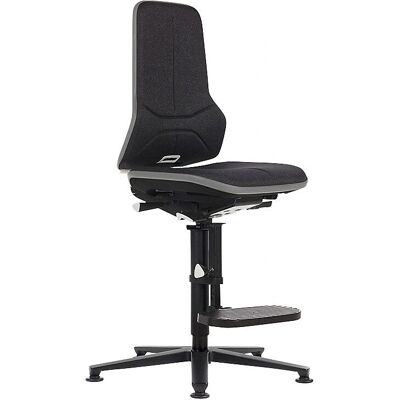 Sedia da ufficio ESD NEON bimos - grigia, tessuto, inclinazione regolabile Sedia da ufficio ESD NEON bimos - grigia, tessuto, inclinazione regolabile