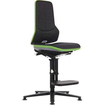 Silla de oficina ajustable NEON de Bimos con banda flexible verde - Silla de oficina Silla de oficina ajustable NEON de Bimos con banda flexible verde - Silla de oficina