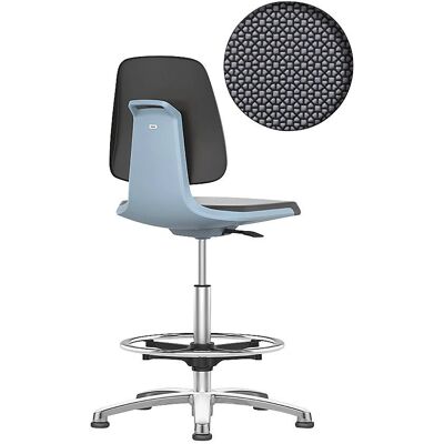 Sedia da ufficio LABSIT di Bimos - Regolabile, Ergonomica, Blu Sedia da ufficio LABSIT di Bimos - Regolabile, Ergonomica, Blu