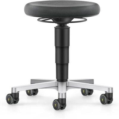Tabouret ESD avec Roulettes - Siège de Travail - Publicité Tabouret ESD avec Roulettes - Siège de Travail - Publicité