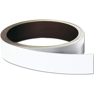 Franken Magnetband - Beschreibbar, 15mm x 1000cm - Weiß Franken Magnetband - Beschreibbar, 15mm x 1000cm - Weiß