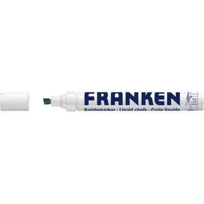 Franken Fehér folyékony krétajelző - Kiemelkedő láthatóság, 2-5mm Franken Fehér folyékony krétajelző - Kiemelkedő láthatóság, 2-5mm