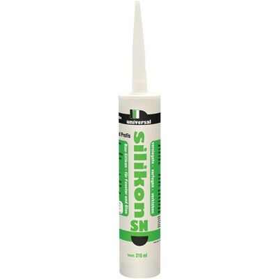 Bostik - Cartuccia di silicone universale grigia - Sigillante per costruzioni e sanitari Bostik - Cartuccia di silicone universale grigia - Sigillante per costruzioni e sanitari