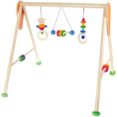 Hess Holzspielzeug Spieltrapez Bär - Modell 13371 - Bunt Hess Holzspielzeug Spieltrapez Bär - Modell 13371 - Bunt