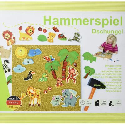 Hess Holz Spielzeug Hammer Dschungel - Spielzeugart Hess Holz Spielzeug Hammer Dschungel - Spielzeugart
