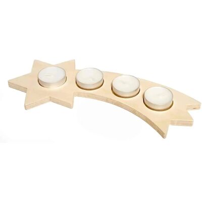 Hess Holz Stern Teelichthalter Natur - Teelichthalter - Teelichthalter Hess Holz Stern Teelichthalter Natur - Teelichthalter - Teelichthalter