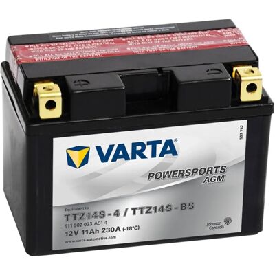 Batterie Powersports AGM Varta - 12V 11Ah 230A - Moto, Quad Batterie Powersports AGM Varta - 12V 11Ah 230A - Moto, Quad