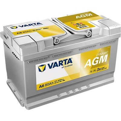 Varta Baterie 80Ah AGM - Auto baterie Varta Baterie 80Ah AGM - Auto baterie