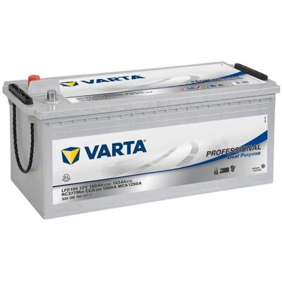 VARTA Professionnel Double Usage 12V 180Ah LFD 180 - Publicité VARTA Professionnel Double Usage 12V 180Ah LFD 180 - Publicité