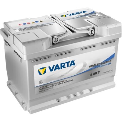 VARTA Professionel Dual Purpose AGM 12V 70Ah LA 70 VARTA Professionel Dual Purpose AGM 12V 70Ah LA 70
