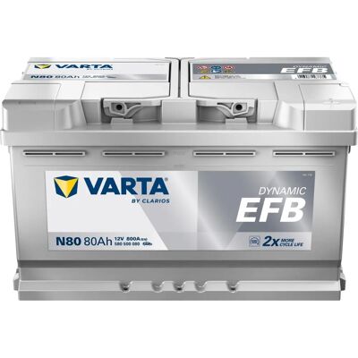 VARTA Blue Dynamic EFB 12V 80Ah N80 VARTA Blue Dynamic EFB 12V 80Ah N80