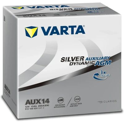 Varta Silver Dynamic Aux 12V 13Ah 200A - Autobaterie Varta Silver Dynamic Aux 12V 13Ah 200A - Autobaterie