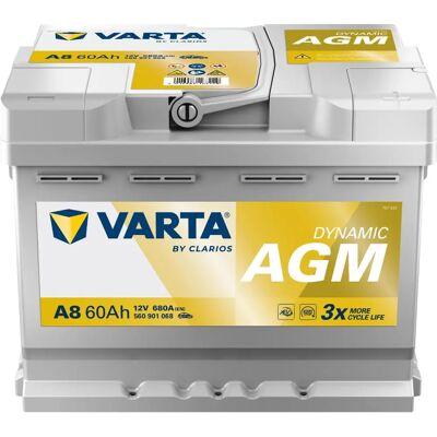 VARTA A9 Silver Dynamic (550901054J382) VARTA A9 Silver Dynamic (550901054J382)