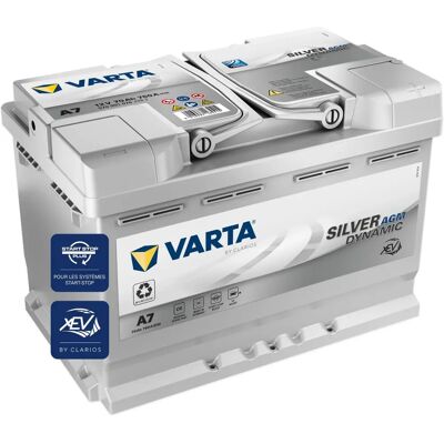 VARTA A7 Silver Dynamic AGM 12V 70Ah VARTA A7 Silver Dynamic AGM 12V 70Ah