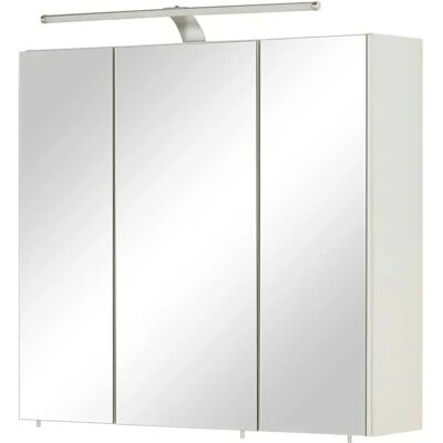 Sconto Neumarkt Weiß Spiegelschrank - Badezimmermöbel Sconto Neumarkt Weiß Spiegelschrank - Badezimmermöbel