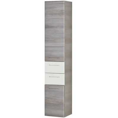 Smart Onda Grau Bad-Hochschrank - Badschränke Smart Onda Grau Bad-Hochschrank - Badschränke