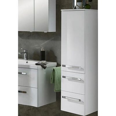 Pelipal Serie 4005 Midischrank - 1 Tür, 2 Schubladen, 2 Glaseinlegeböden Pelipal Serie 4005 Midischrank - 1 Tür, 2 Schubladen, 2 Glaseinlegeböden